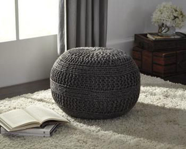 Picture of Benedict Pouf Charcoal