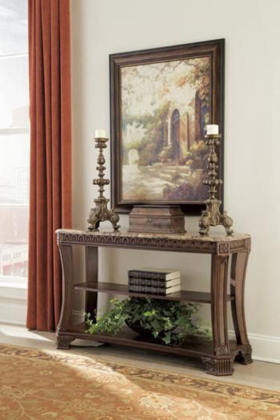 Picture of Ledelle Sofa Table Brown