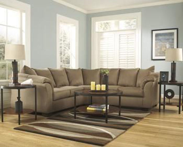 Picture of Darcy D LAF Loveseat Mocha