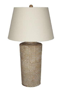 Picture of Cladio Rattan Table Lamp