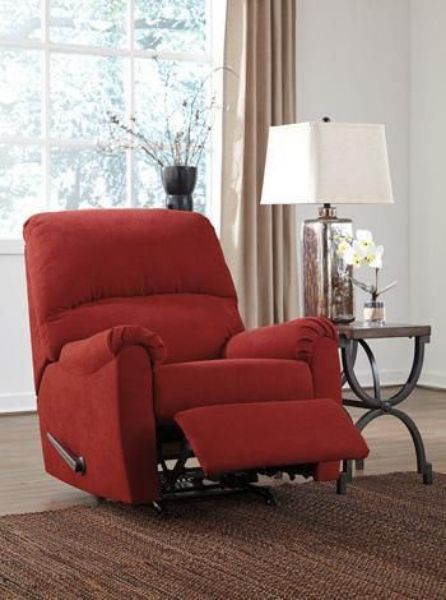 Picture of Zeth Rocker Recliner Crimson