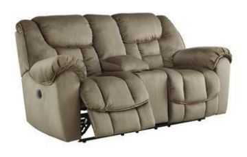 Picture of Glider Loveseat w Console