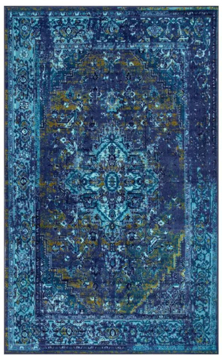 Picture of Tyrese Blue Area Rug