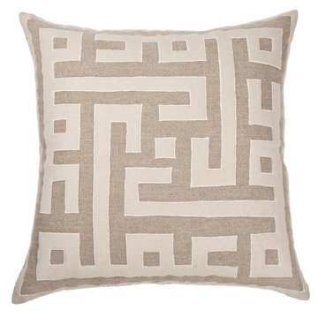 Picture of Beige Maze Pillow