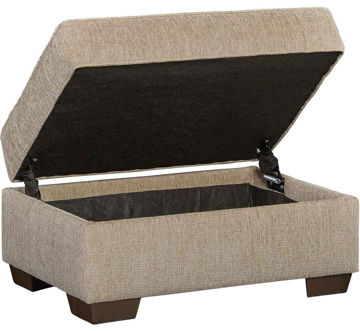 Picture of CHARLOTTE STORAGE OTTOMAN